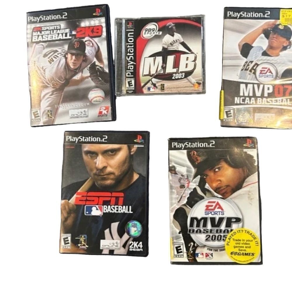 PlayStation 2 baseball games